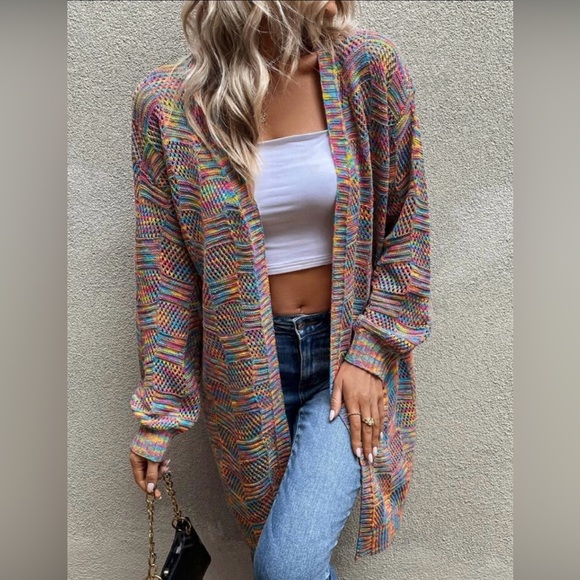 Shein Knit Cardigan, Size  XL/12 - Picture 1 of 10